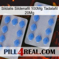 Sildalis Sildenafil 100Mg Tadalafil 20Mg 20